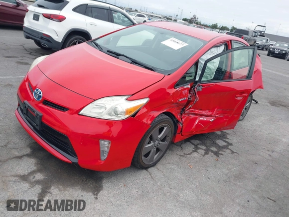 2015 Toyota Prius Four with VIN JTDKN3DU9F0400107, listed as a IAAI auction lot 42068273 with 100,915 mi miles. Bid and sale history available at carsss.com. Image 21.