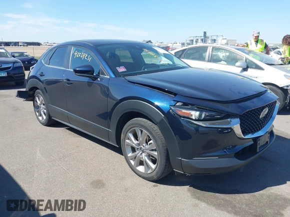 2021 Mazda CX-30 Preferred with VIN 3MVDMBCLXMM202269, listed as a IAAI auction lot 42234251 with 41,702 mi miles and . Bid and sale history available at DreamBid. Image 1.