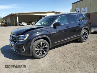 2024 Volkswagen Atlas SEL Premium R-Line с VIN 1V2FR2CA5RC600331, выставлен на аукционе Copart как лот 55237615 с пробегом 13 796 миль миль и Списание • Salvage title. История ставок и продаж доступна на DreamBid. Изображение 1.
