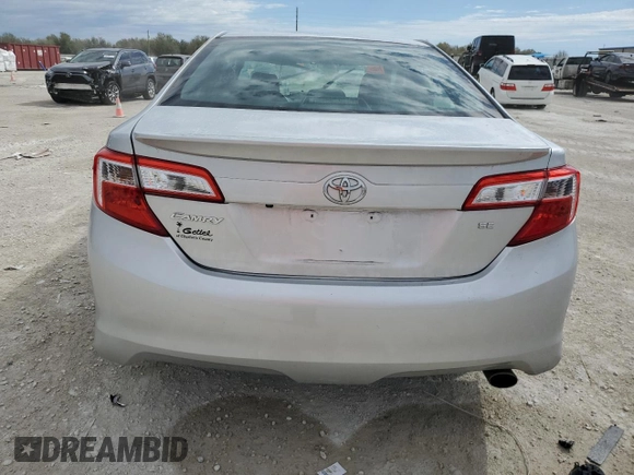2014 Toyota Camry L with VIN 4T1BF1FK4EU379215, listed as a Copart auction lot 53617965 with Not Provided miles and Salvage Title. Bid and sale history available at carsss.com. Image 6.