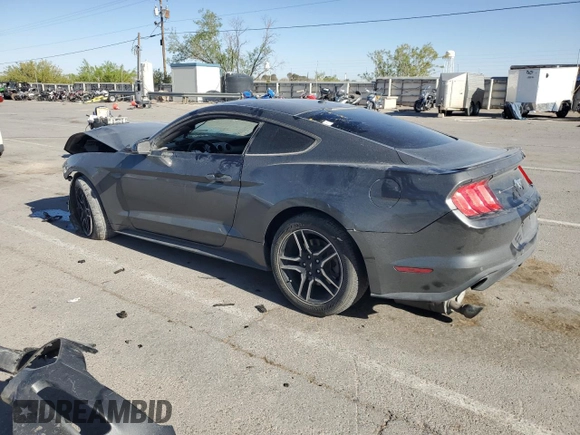 2020 Ford Mustang EcoBoost with VIN 1FA6P8TH9L5112072, listed as a Copart auction lot 54182345 with 86,780 mi miles and Salvage title. Bid and sale history available at DreamBid. Image 2.