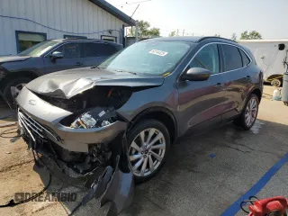 2021 Ford Escape Titanium Hybrid с VIN 1FMCU9DZ5MUA34881, выставлен на аукционе Copart как лот 60144325 с пробегом 39 799 миль миль и Списание • Salvage title. История ставок и продаж доступна на DreamBid. Изображение 1.