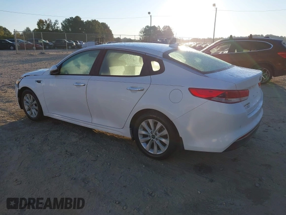 2018 Kia Optima LX with VIN 5XXGT4L32JG265716, listed as a IAAI auction lot 40645411 with 112,305 mi miles and . Bid and sale history available at DreamBid. Image 3.