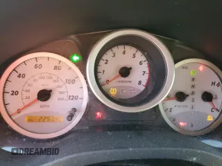 2005 Toyota RAV4 with VIN JTEHD20V050043562, listed as a Copart auction lot 53491945 with 225,342 mi miles and Clean Title. Bid and sale history available at carsss.com. Image 9.