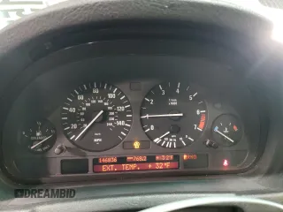 2005 BMW X5 3.0i with VIN 5UXFA13515LY23724, listed as a Copart auction lot 47836155 with 146,836 mi miles and Salvage Title. Bid and sale history available at carsss.com. Image 9.