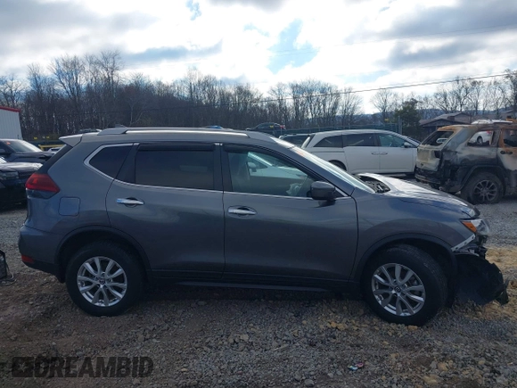 2019 Nissan Rogue SV with VIN 5N1AT2MV7KC701886, listed as a IAAI auction lot 40798587 with 51,491 mi miles and . Bid and sale history available at carsss.com. Image 14.