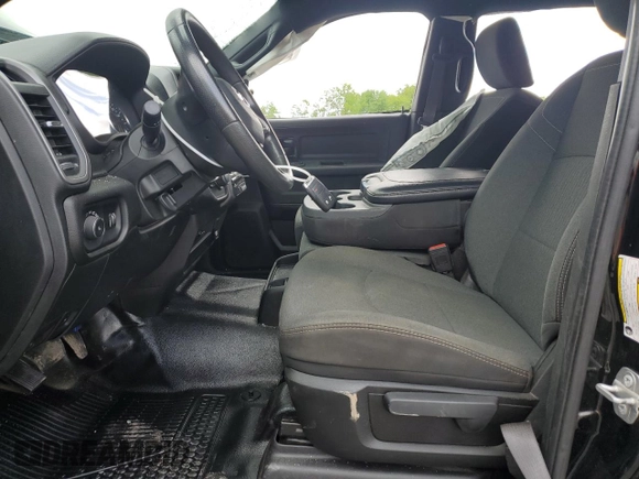 2021 Ram 2500 Tradesman with VIN 3C6UR5HJXMG632935, listed as a Copart auction lot 56673455 with 50,597 mi miles and Salvage title. Bid and sale history available at DreamBid. Image 7.