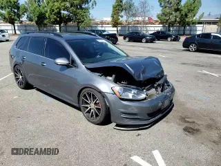 2015 Volkswagen Golf SportWagen TDI SE with VIN 3VWCA7AU8FM506683, listed as a Copart auction lot 65260753 with 143,982 mi miles. Bid and sale history available at carsss.com. Image 10.