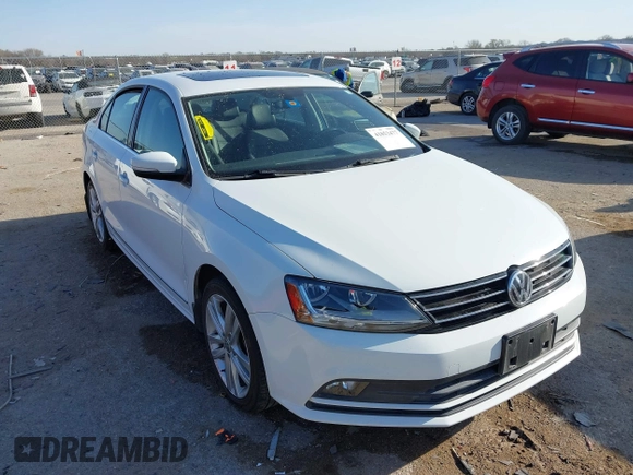 2017 Volkswagen Jetta SEL z VIN 3VWL17AJ0HM258163, wystawiony jako IAAI lot #41853477 z przebiegiem 48 243 mil mil oraz . Historia ofert i sprzedaży dostępna na DreamBid. Obrazek 1.