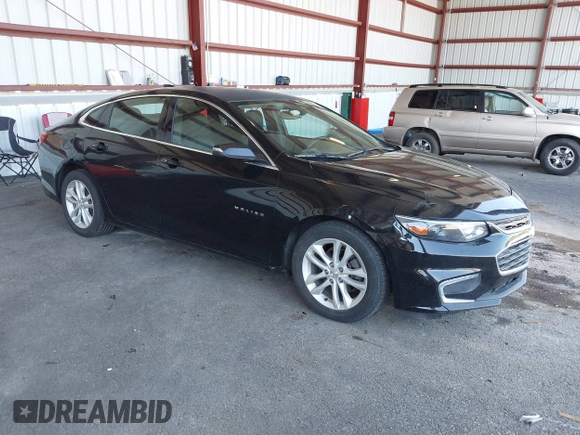 2017 Chevrolet Malibu LT with VIN 1G1ZE5ST3HF200997, listed as a IAAI auction lot 42143033 with 122,140 mi miles and . Bid and sale history available at DreamBid. Image 1.