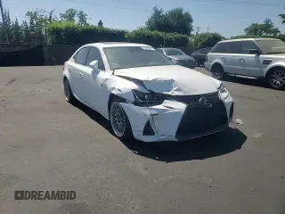 2018 Lexus IS 300 with VIN JTHBA1D27J5072923, listed as a Copart auction lot 56058285 with 126,297 mi miles and Salvage title. Bid and sale history available at DreamBid. Image 13.