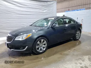 2015 Buick Regal с VIN 2G4GL5EX5F9199405, выставлен на аукционе Copart как лот 49410625 с пробегом 35 680 миль миль и Списание • Salvage title. История ставок и продаж доступна на DreamBid. Изображение 1.