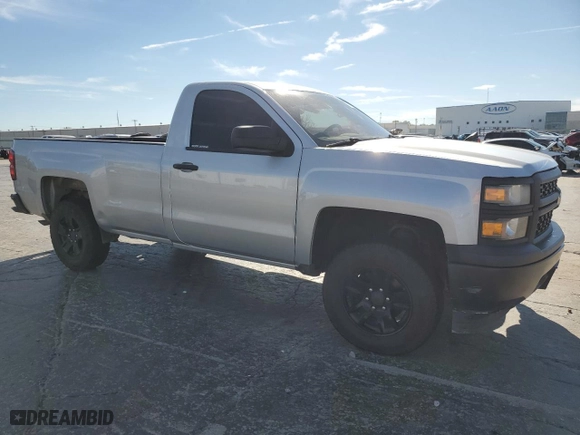 2015 Chevrolet Silverado 1500 Work Truck with VIN 1GCNCPEH5FZ322187, listed as a Copart auction lot 79899404 with 187,553 mi miles and Salvage Title. Bid and sale history available at carsss.com. Image 4.