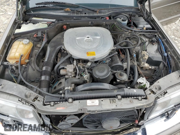 1986 Mercedes-Benz 420 Series 420SEL with VIN WDBCA35D4GA263506, listed as a Copart auction lot 48730394 with 154,858 mi miles and Salvage Title. Bid and sale history available at carsss.com. Image 11.