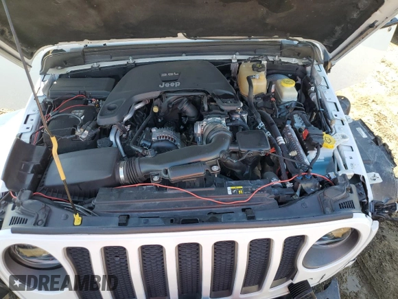 2019 Jeep Wrangler Unlimited Rubicon with VIN 1C4HJXFG0KW515349, listed as a Copart auction lot 45588385 with 64,737 mi miles and Salvage title. Bid and sale history available at DreamBid. Image 13.