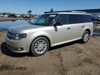 2018 Ford Flex SEL z VIN 2FMGK5C89JBA02851, wystawiony jako Copart lot #56049235 z przebiegiem 99 446 mil mil oraz Czysty tytuł • Clean title. Historia ofert i sprzedaży dostępna na DreamBid. Obrazek 1.