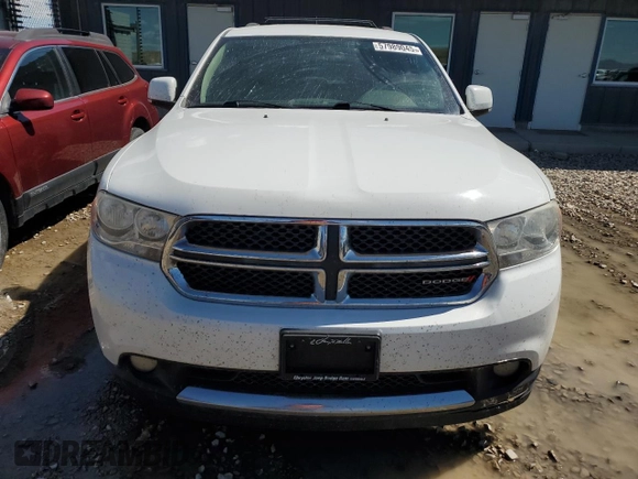 2013 Dodge Durango Crew with VIN 1C4RDJDG9DC700757, listed as a Copart auction lot 57989045 with 204,907 mi miles and Clean title. Bid and sale history available at DreamBid. Image 5.