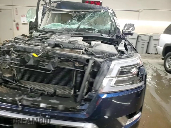 2021 Nissan Armada Platinum with VIN JN8AY2DBXM9791731, listed as a Copart auction lot 51018365 with Not provided miles and Non repairable. Bid and sale history available at DreamBid. Image 14.