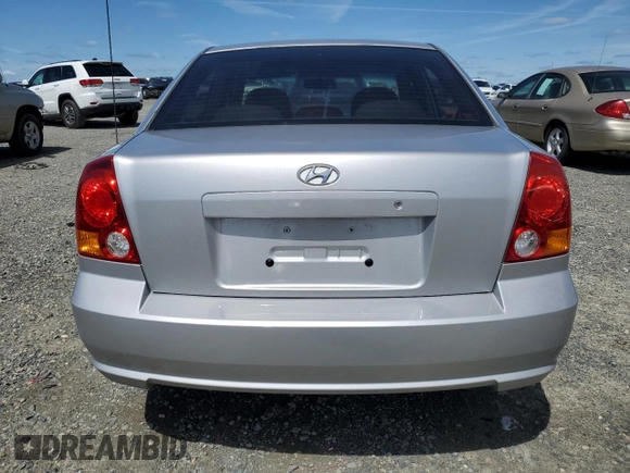 2005 Hyundai Accent GLS with VIN KMHCG45C65U576674, listed as a Copart auction lot 50726074 with 118,532 mi miles and Non Repairable. Bid and sale history available at carsss.com. Image 6.