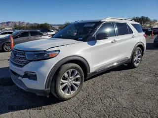 2021 Ford Explorer Limited with VIN 1FMSK7FHXMGB83912, listed as a Copart auction lot 84055814 with 64,747 mi miles and Salvage Title. Bid and sale history available at carsss.com. Image 1.