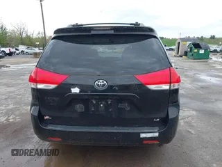 2014 Toyota Sienna LE AAS with VIN 5TDKK3DC0ES487830, listed as a IAAI auction lot 42216342 with 155,973 mi miles and . Bid and sale history available at carsss.com. Image 16.