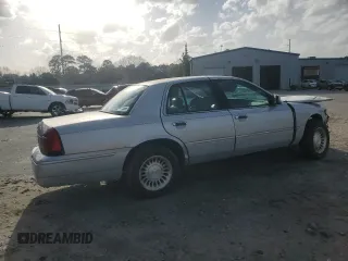 2002 Mercury Grand Marquis LS Premium with VIN 2MEFM75W62X642522, listed as a Copart auction lot 47744225 with 118,318 mi miles and Salvage Title. Bid and sale history available at DreamBid. Image 3.