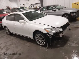 2007 Lexus GS with VIN JTHCE96S870004267, listed as a IAAI auction lot 41630542 with 255,589 mi miles. Bid and sale history available at carsss.com. Image 1.