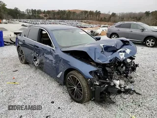 2021 BMW 5 Series 530i with VIN WBA53BH00MCF15209, listed as a Copart auction lot 89083835 with Not provided miles and Salvage title. Bid and sale history available at DreamBid. Image 11.
