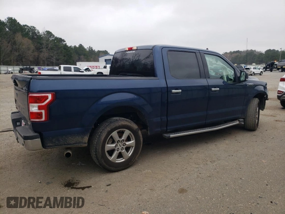 2020 Ford F-150 XL with VIN 1FTEW1C41LKD17108, listed as a Copart auction lot 44181565 with 169,026 mi miles and Salvage Title. Bid and sale history available at carsss.com. Image 3.