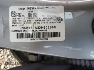 1999 Infiniti Q45 z VIN JNKBY31A3XM602869, wystawiony jako Copart lot #78799354 z przebiegiem 189 083 mil mil oraz Szkoda całkowita • Salvage title. Historia ofert i sprzedaży dostępna na DreamBid. Obrazek 12.