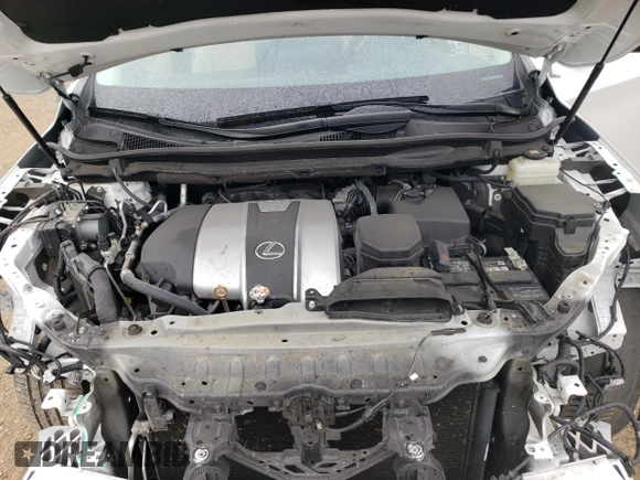 2021 Lexus RX 350 with VIN 2T2HZMDA8MC260110, listed as a Copart auction lot 58563605 with 46,894 mi miles and Salvage title. Bid and sale history available at DreamBid. Image 12.