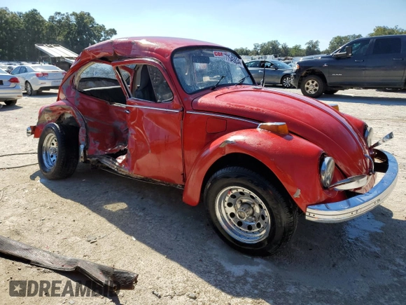 1972 Volkswagen Beetle с VIN 1122371354, выставлен на аукционе Copart как лот 77545834 с пробегом 57 669 миль миль и Списание • Salvage title. История ставок и продаж доступна на DreamBid. Изображение 4.