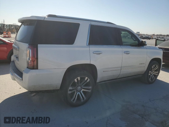2018 GMC Yukon Denali with VIN 1GKS1CKJ9JR303082, listed as a Copart auction lot 49703325 with 191,991 mi miles and Clean Title. Bid and sale history available at carsss.com. Image 3.