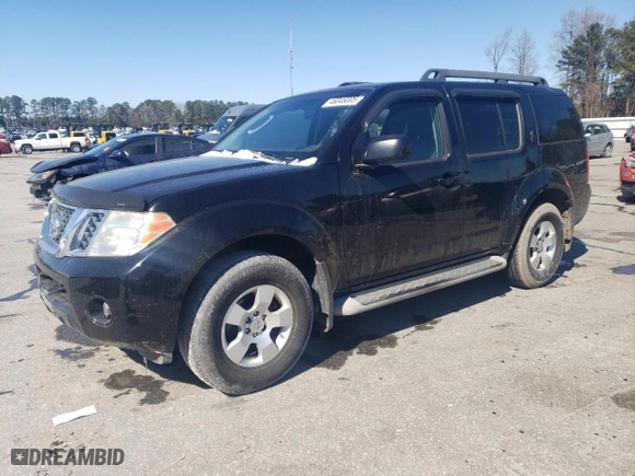 2012 Nissan Pathfinder LE with VIN 5N1AR1NN4CC641090, listed as a Copart auction lot 46046005 with 134,765 mi miles and Salvage Title. Bid and sale history available at carsss.com. Image 1.