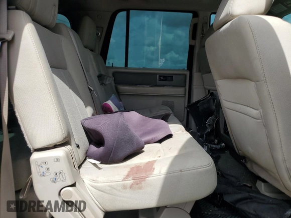 2010 Ford Expedition Max SSV with VIN 1FMJK1F58AEA13330, listed as a Copart auction lot 62523655 with 252,598 mi miles and Salvage title. Bid and sale history available at DreamBid. Image 11.