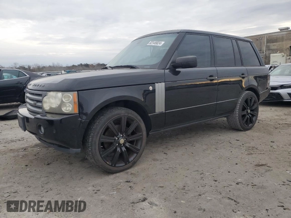 2008 Land Rover Range Rover HSE with VIN SALMF15448A265665, listed as a Copart auction lot 83149024 with 204,169 mi miles and Clean Title. Bid and sale history available at DreamBid. Image 1.