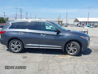 2014 Infiniti QX60 with VIN 5N1AL0MNXEC524906, listed as a IAAI auction lot 42106134 with 109,280 mi miles. Bid and sale history available at carsss.com. Image 13.