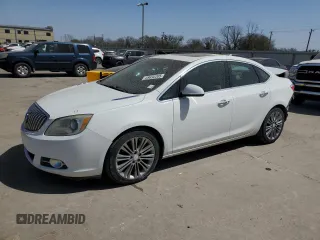 2012 Buick Verano Leather Group with VIN 1G4PS5SK0C4210935, listed as a Copart auction lot 48692205 with 127,746 mi miles and Salvage Title. Bid and sale history available at carsss.com. Image 1.