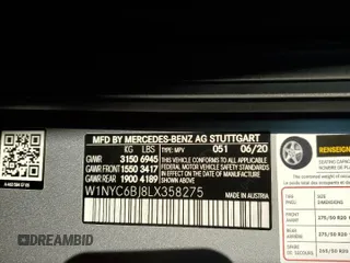 2020 Mercedes-Benz G with VIN W1NYC6BJ8LX358275, listed as a Copart auction lot 71136982 with 24,346 mi miles. Bid and sale history available at carsss.com. Image 12.