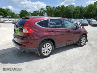 2015 Honda CR-V EX with VIN 2HKRM3H53FH536577, listed as a Copart auction lot 51825685 with 53,766 mi miles and Salvage Title. Bid and sale history available at carsss.com. Image 3.