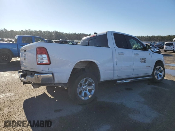2022 Ram 1500 Lone Star with VIN 1C6RREBT5NN389642, listed as a Copart auction lot 53796355 with Not provided miles and Salvage title. Bid and sale history available at DreamBid. Image 3.