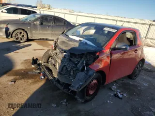 2012 Scion iQ with VIN JTNJJXB02CJ019408, listed as a Copart auction lot 41705705 with 96,173 mi miles and Salvage Title. Bid and sale history available at carsss.com. Image 1.