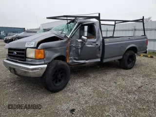 1987 Ford F-150 with VIN 1FTDF15Y6HPA66012, listed as a Copart auction lot 85805244 with 32,344 mi miles and Salvage Title. Bid and sale history available at carsss.com. Image 1.