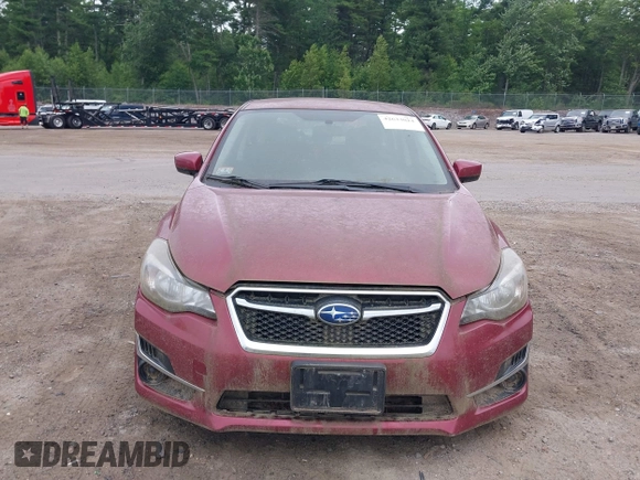 2016 Subaru Impreza Premium with VIN JF1GPAB69G8261730, listed as a IAAI auction lot 42633024 with 58,110 mi miles and . Bid and sale history available at DreamBid. Image 13.