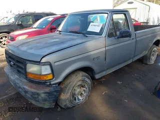 1995 Ford F-150 with VIN 1FTDF15YXSNA29547, listed as a IAAI auction lot 41569707 with 185,000 mi miles. Bid and sale history available at carsss.com. Image 6.