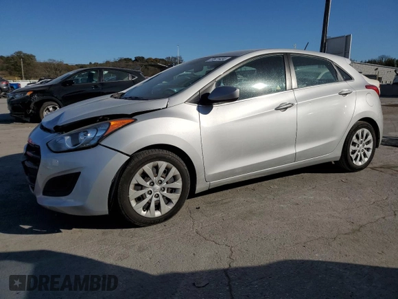 2017 Hyundai Elantra GT with VIN KMHD35LH8HU383905, listed as a Copart auction lot 77671434 with 85,732 mi miles and Salvage Title. Bid and sale history available at carsss.com. Image 1.