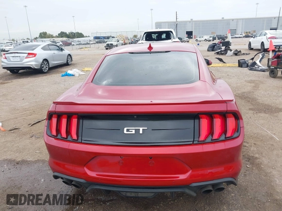 2020 Ford Mustang GT with VIN 1FA6P8CF7L5182295, listed as a IAAI auction lot 41006471 with 8,583 mi miles and . Bid and sale history available at DreamBid. Image 16.