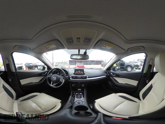 2015 Mazda 3 S Grand Touring with VIN JM1BM1M35F1264244, listed as a IAAI auction lot 41674683 with 119,684 mi miles and . Bid and sale history available at DreamBid. Image 18.