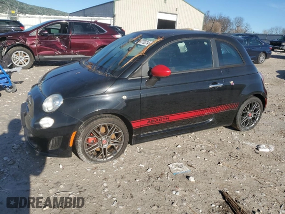 2017 FIAT 500 Abarth z VIN 3C3CFFFH1HT598484, wystawiony jako Copart lot #84770214 z przebiegiem 79 992 mil mil oraz Czysty tytuł • Clean title. Historia ofert i sprzedaży dostępna na DreamBid. Obrazek 1.