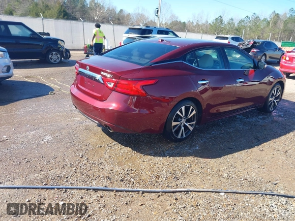 2017 Nissan Maxima SL with VIN 1N4AA6AP6HC427067, listed as a IAAI auction lot 41748975 with 149,697 mi miles and . Bid and sale history available at DreamBid. Image 4.